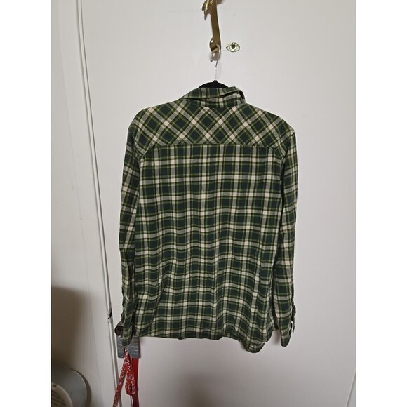 !! Columbia Men's Green OMNIWICK Flannel Long Sleeve Size LARGE - Picture 9 of 15